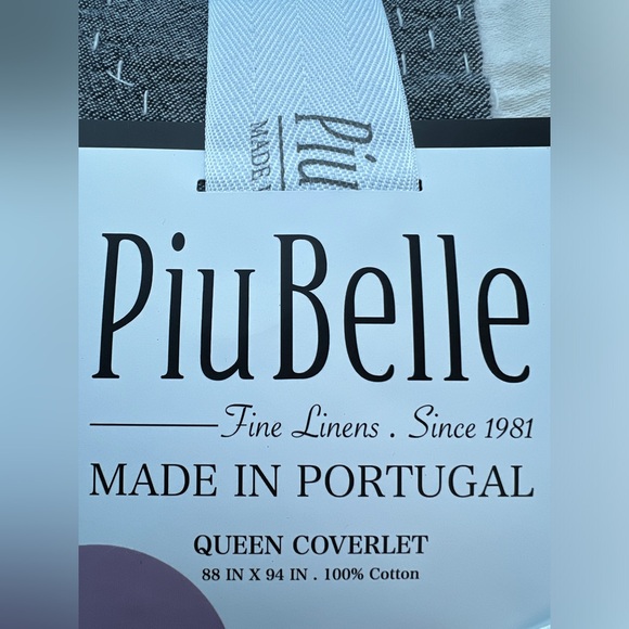 Piu Belle Queen Coverlet Fine Linens - Picture 2 of 3